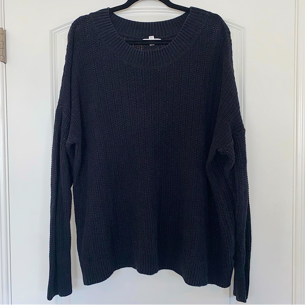 Black Knit Sweater